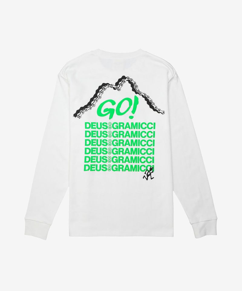 GRAMICCI×DEUS】GO L/S TEE | GO L/S Tシャツ | グラミチ 公式通販サイト Gramicci Online Store