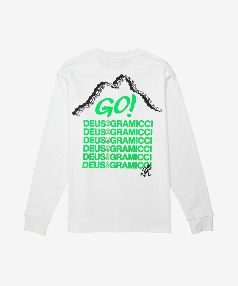 GRAMICCI×DEUS】GO L/S TEE | GO L/S Tシャツ | グラミチ 公式通販サイト Gramicci Online Store GRAMICCI×DEUS】GO L/S TEE | GO L/S Tシャツ | グラミチ 公式通販サイト Gramicci Online Store