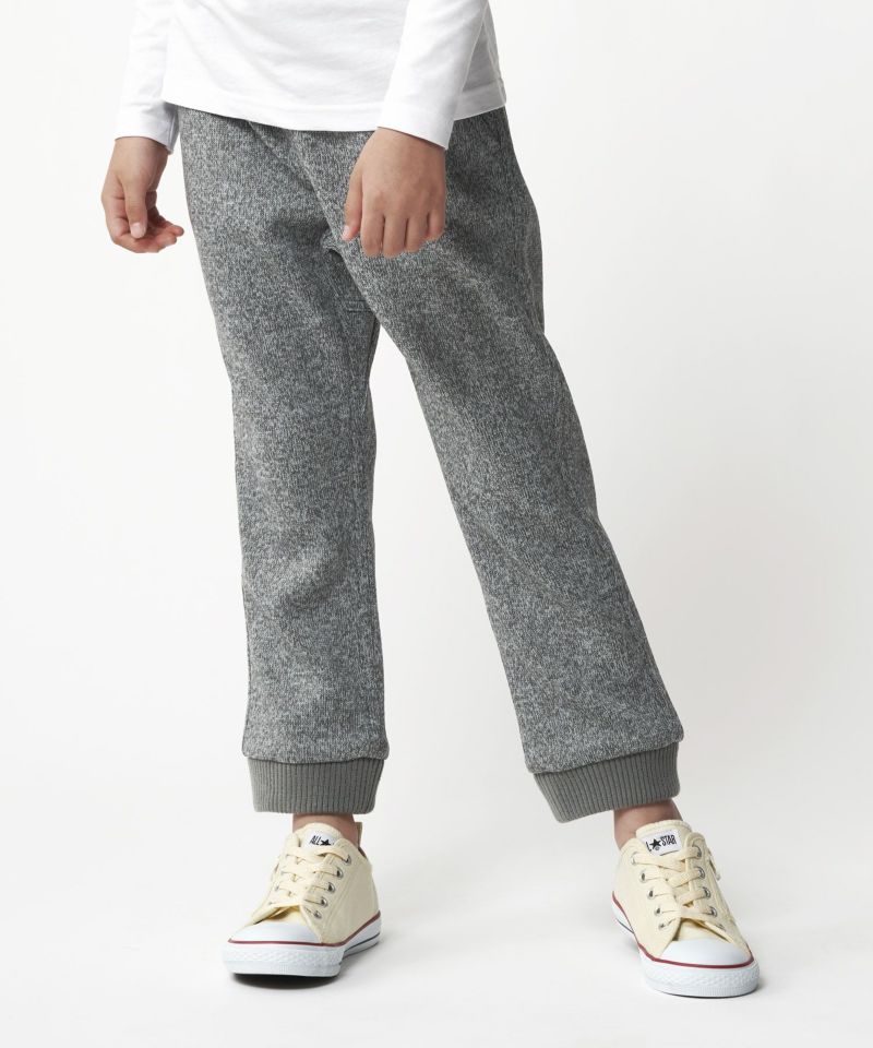 BONDING KNIT FLEECE KIDS RIB PANT | ボンディングニットフリース