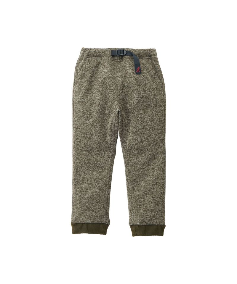 BONDING KNIT FLEECE KIDS RIB PANT | ボンディングニット