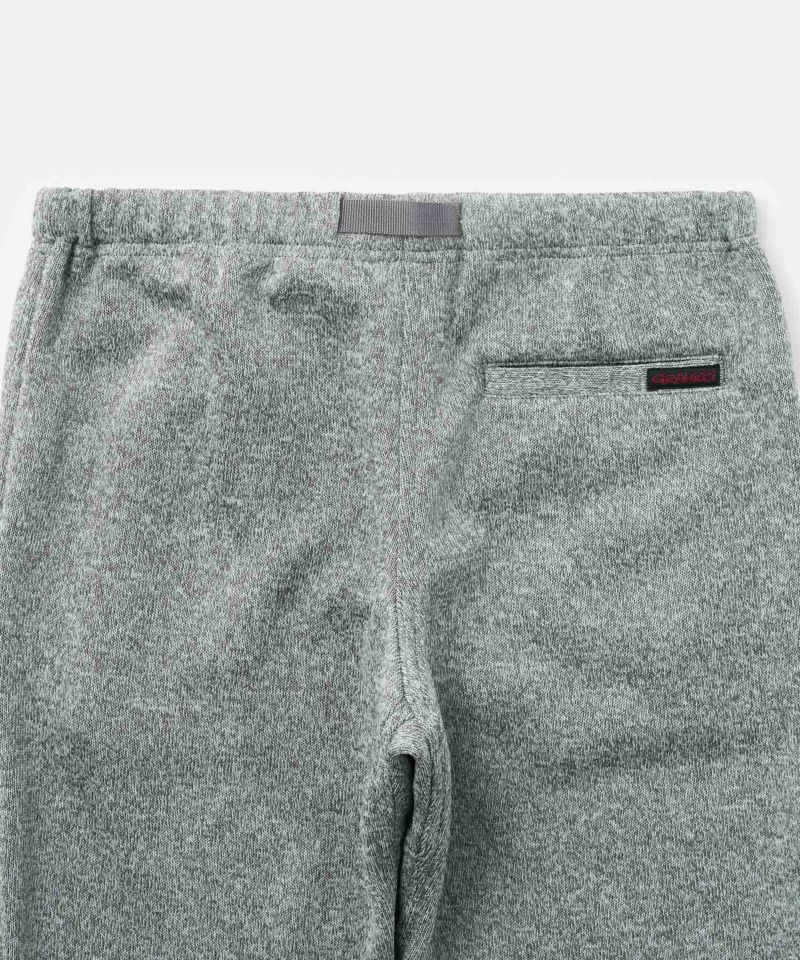 BONDING KNIT FLEECE NARROW RIB PANT | ボンディングニットフリース