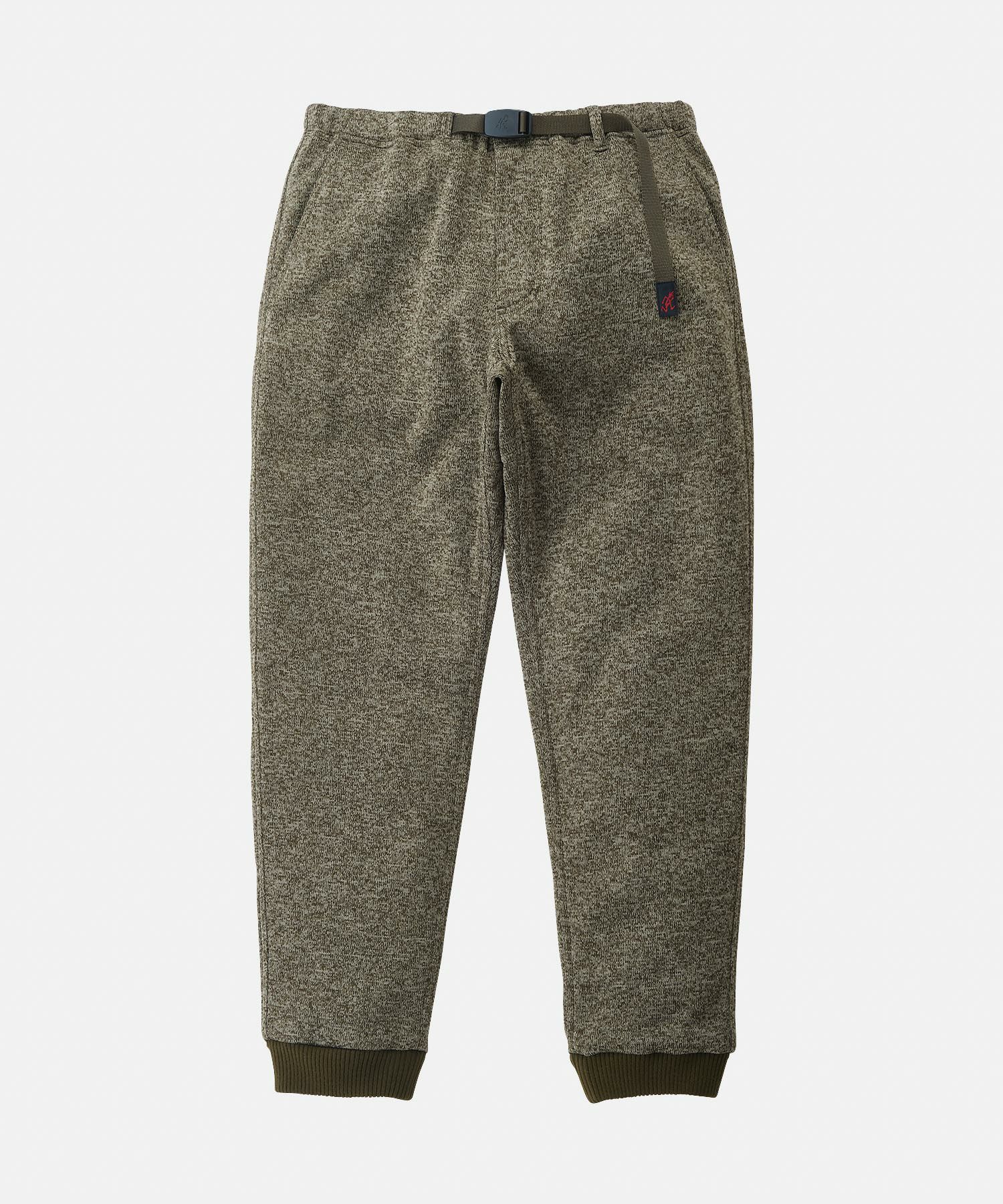ボンディングニットフリースナローリブパンツ｜BONDING KNIT FLEECE  