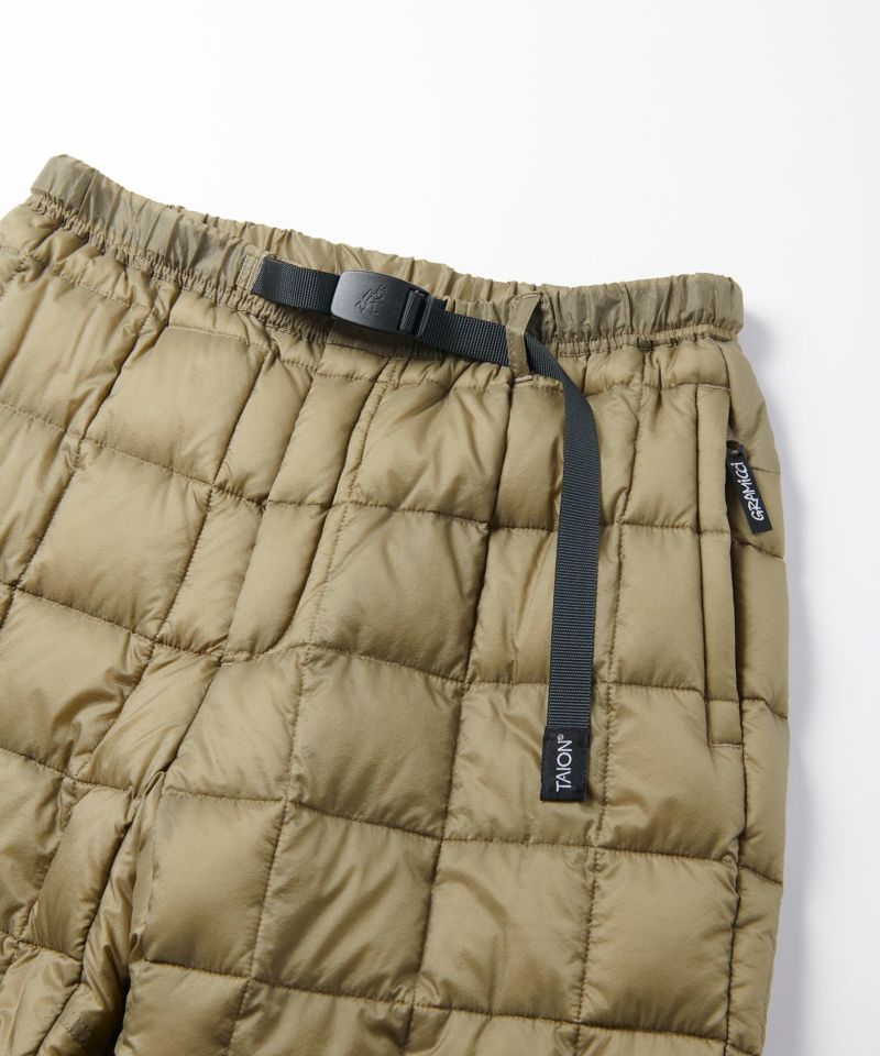GRAMICCI×TAION】DOWN PANT | ダウンパンツ | グラミチ 公式通販サイト Gramicci Online Store GRAMICCI×TAION】DOWN PANT | ダウンパンツ | グラミチ 公式通販サイト Gramicci Online Store