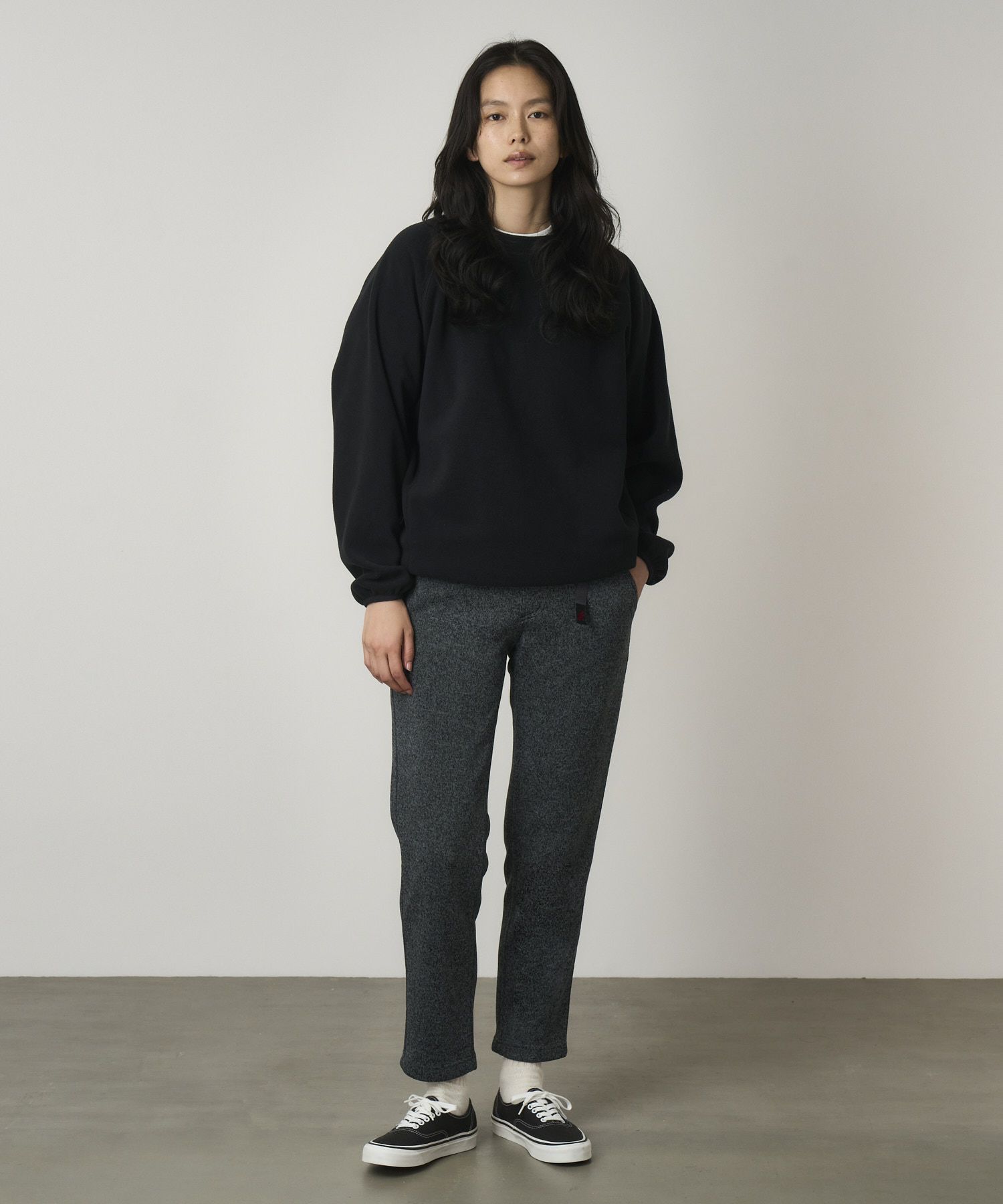 ボンディングニットフリースウィメンズテーパードパンツ｜BONDING KNIT 