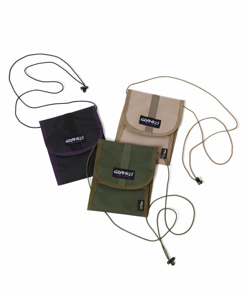 CORDURA NECK POUCH コーデュラネックポーチ グラミチ 公式通販サイト Gramicci Online Store グラミチ ナイロン ウォレット ネックストラップ