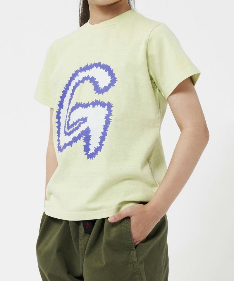 KIDS FUZZY G-LOGO TEE | キッズファジーGロゴTシャツ | グラミチ 公式