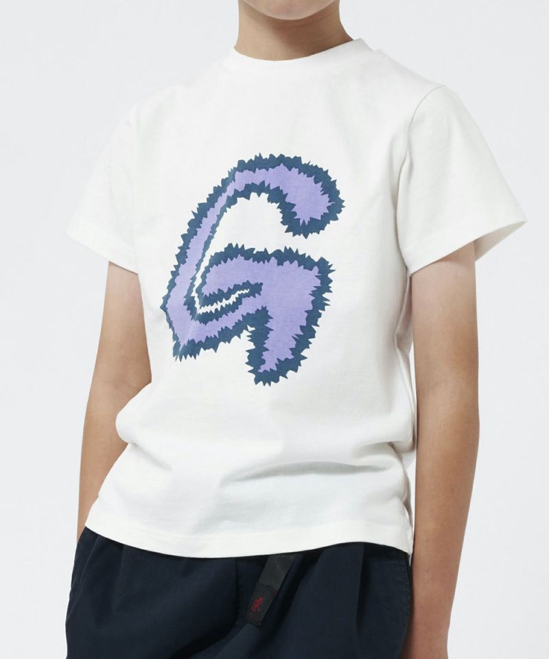 KIDS FUZZY G-LOGO TEE | キッズファジーGロゴTシャツ | グラミチ 公式