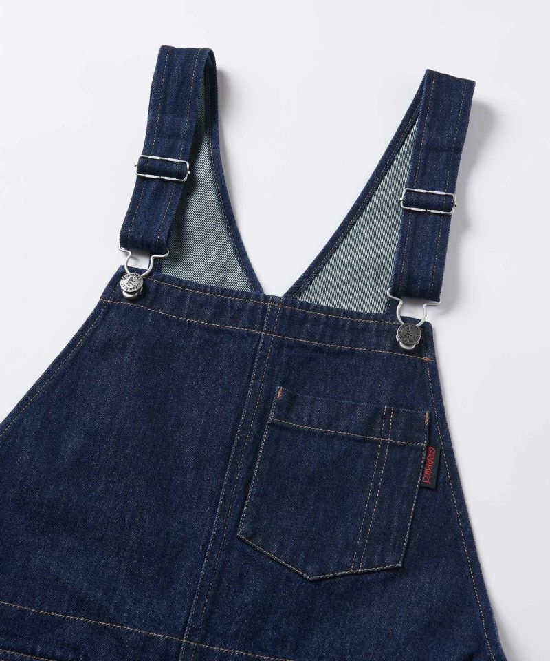 W'S DENIM OVERALL | ウィメンズデニムオーバーオール | グラミチ 公式