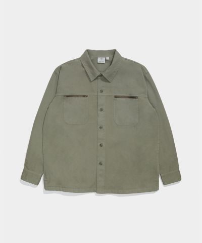 mielcurry様3 コットンツイルワークシャツ｜【Gramicci×Adsum】COTTON TWILL