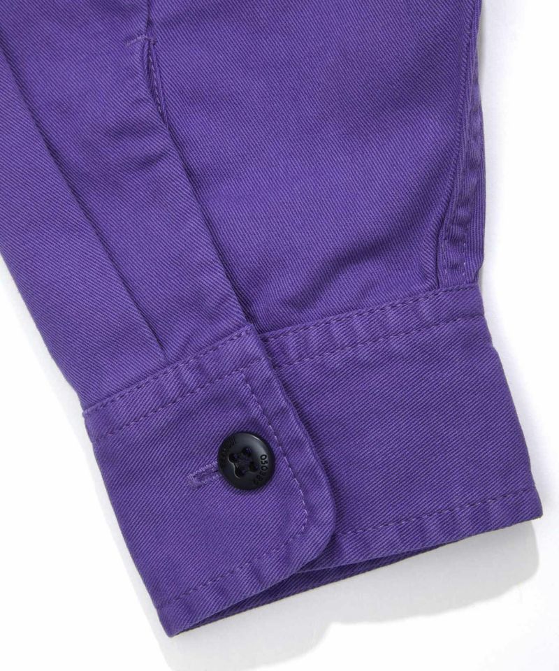 コットンツイルワークシャツ｜【Gramicci×Adsum】COTTON TWILL
