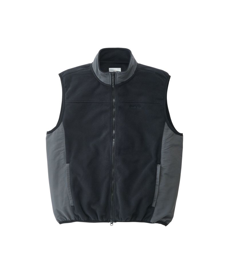 フリース ベスト - Polartec Fleece Vest - BLACK