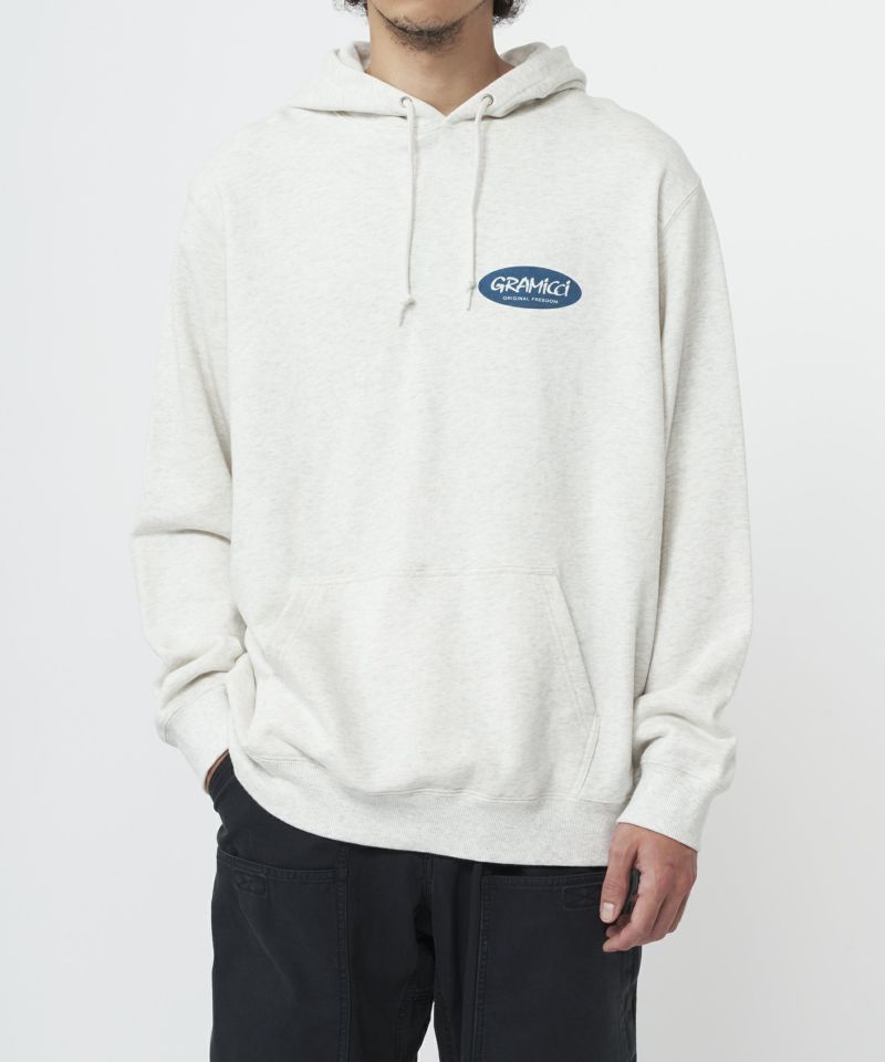 ORIGINAL FREEDOM OVAL HOODED SWEATSHIRT | オリジナルフリーダム