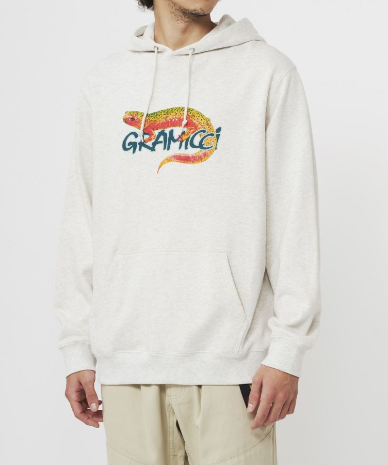 SALAMANDER HOODED SWEATSHIRT | サラマンダーフーディースウェット