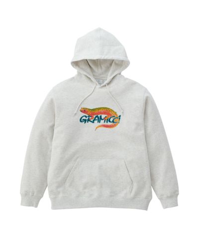 SALAMANDER HOODED SWEATSHIRT - グラミチ