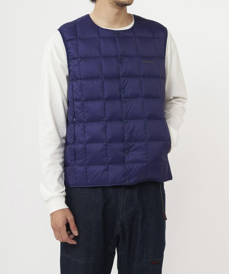 【GRAMICCI×TAION】INNER DOWN VEST | インナーダウンベスト