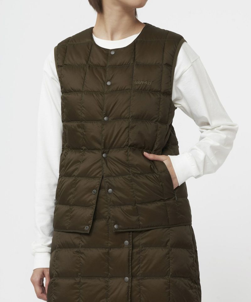 GRAMICCI×TAION】INNER DOWN VEST | インナーダウンベスト | グラミチ