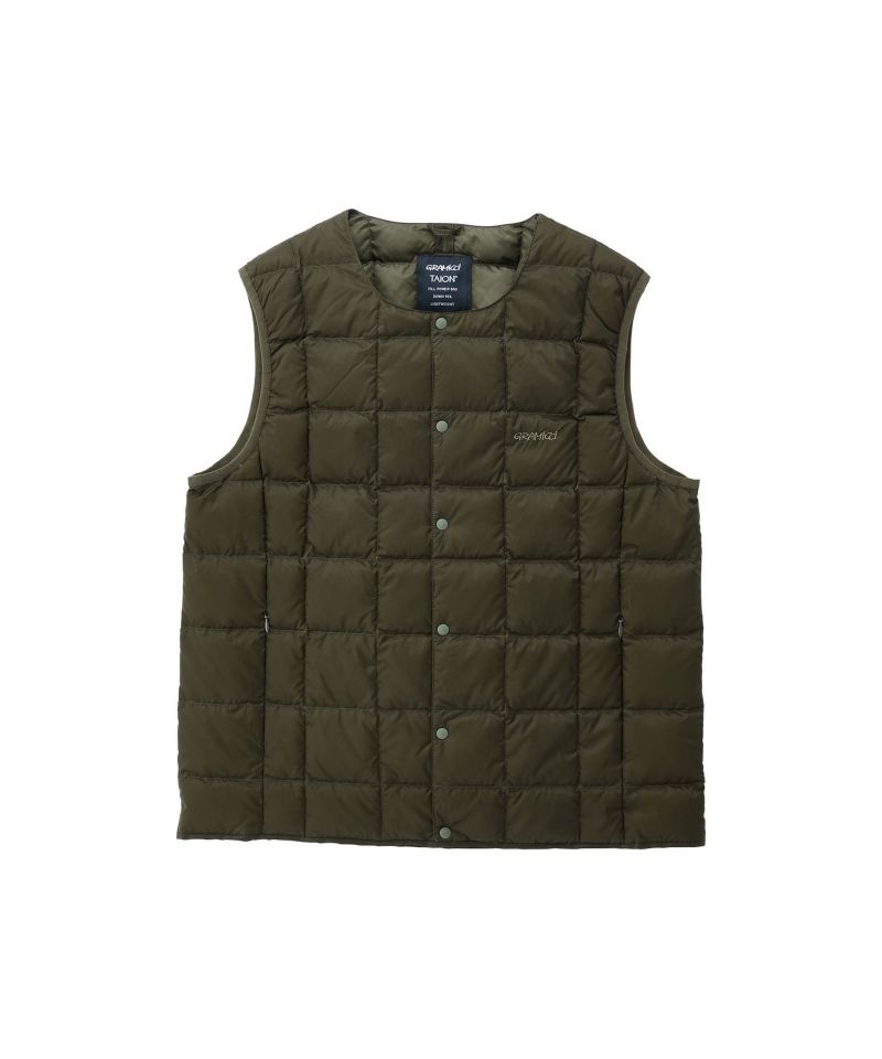 GRAMICCI×TAION】INNER DOWN VEST | インナーダウンベスト | グラミチ