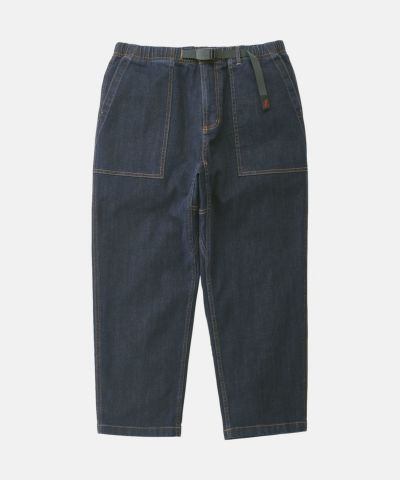 STRETCH DENIM LOOSE TAPERED PANT - グラミチ