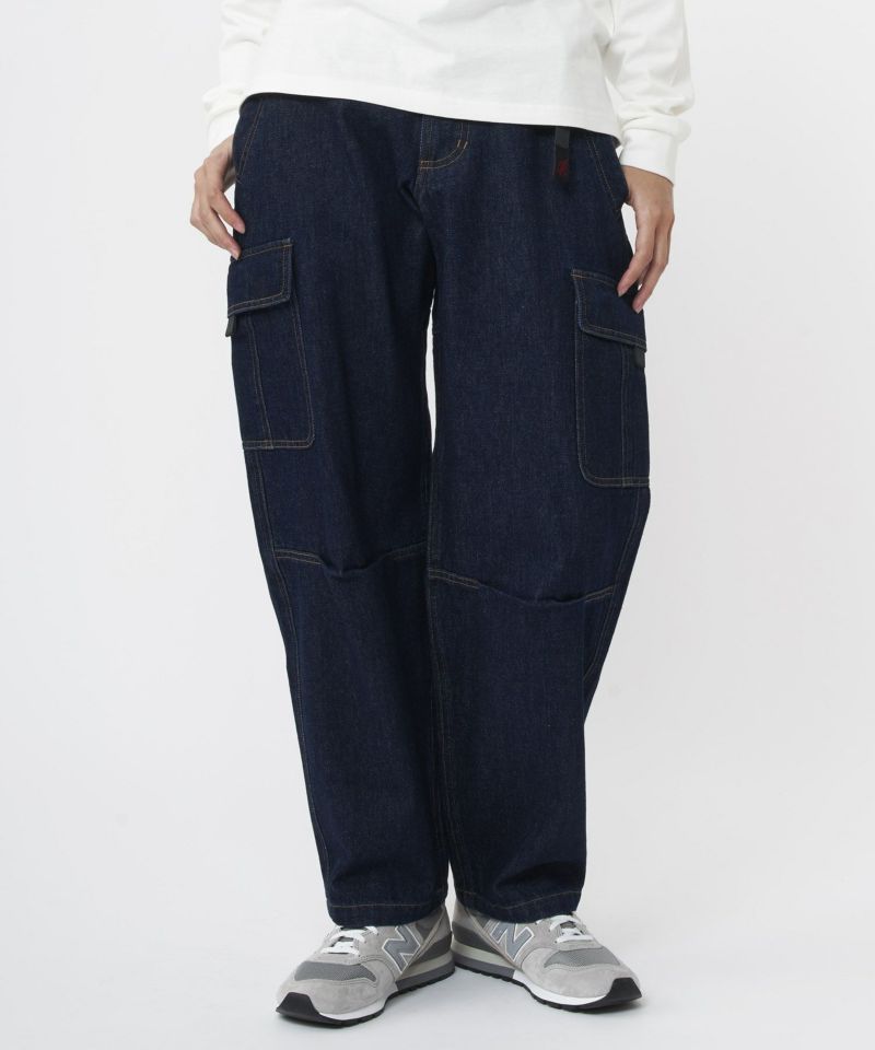 DENIM LOOSE CARGO PANT | デニムルーズカーゴパンツ