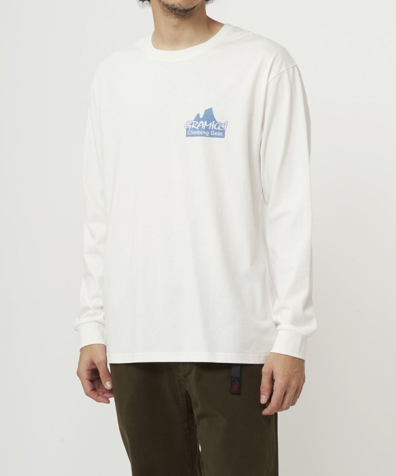 CLIMBING GEAR L/S TEE | クライミングギアL/S Tシャツ | グラミチ