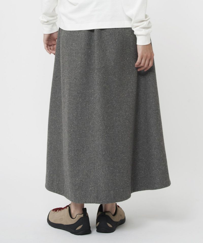 WOOL TALECUT SKIRT | ウールテールカットスカート | グラミチ