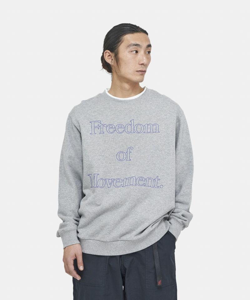 MOVEMENT SWEATSHIRT | ムーブメントスウェットシャツ | グラミチ 公式 