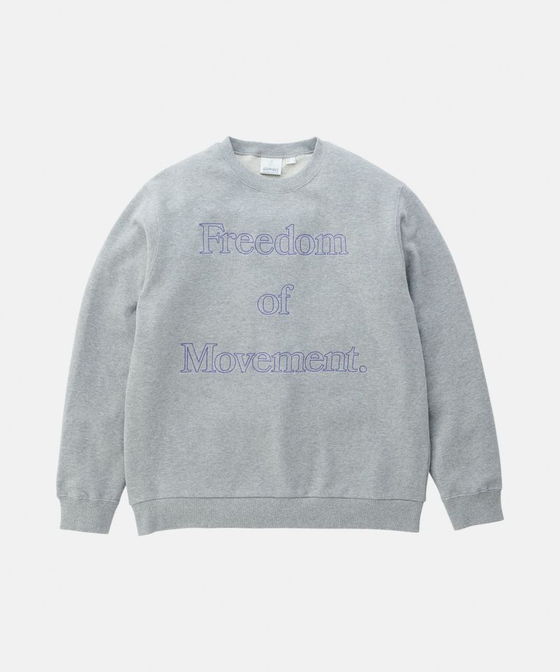 MOVEMENT SWEATSHIRT | ムーブメントスウェットシャツ | グラミチ 公式 