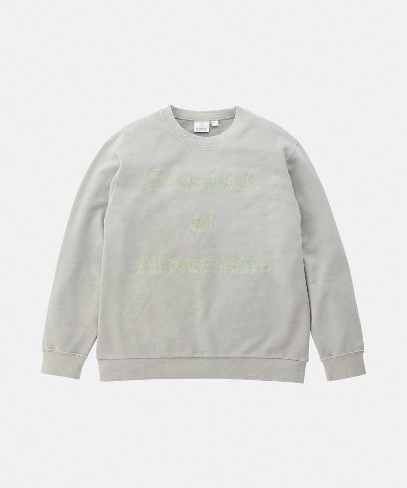 MOVEMENT SWEATSHIRT | ムーブメントスウェットシャツ | グラミチ 公式通販サイト Gramicci Online Store