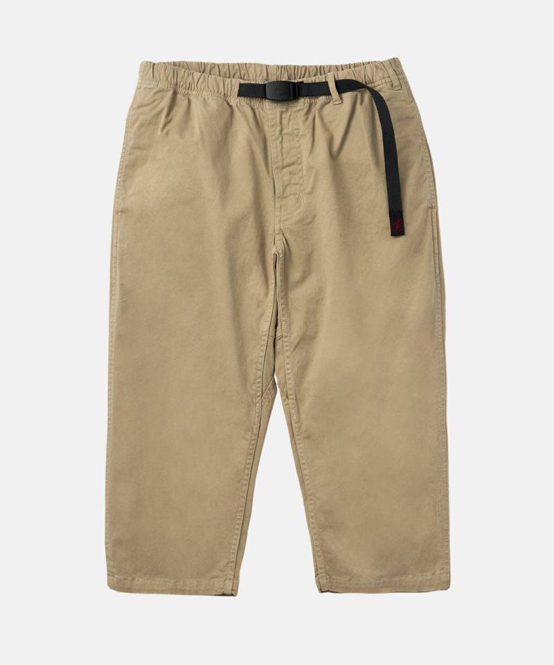【Japan Exclusive】STRETCH TWILL MIDDLE CUT PANT - グラミチ