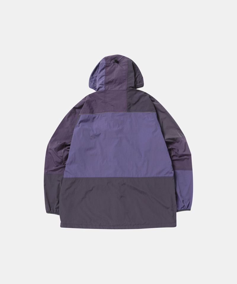 Gramicci×and wander】PATCHWORK WIND HOODIE (MENS) | パッチワーク