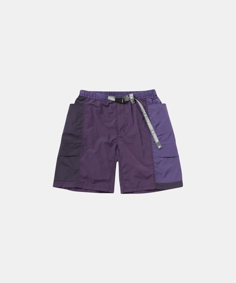 Gramicci×and wander】PATCHWORK WIND SHORT (WOMENS) | パッチワーク 
