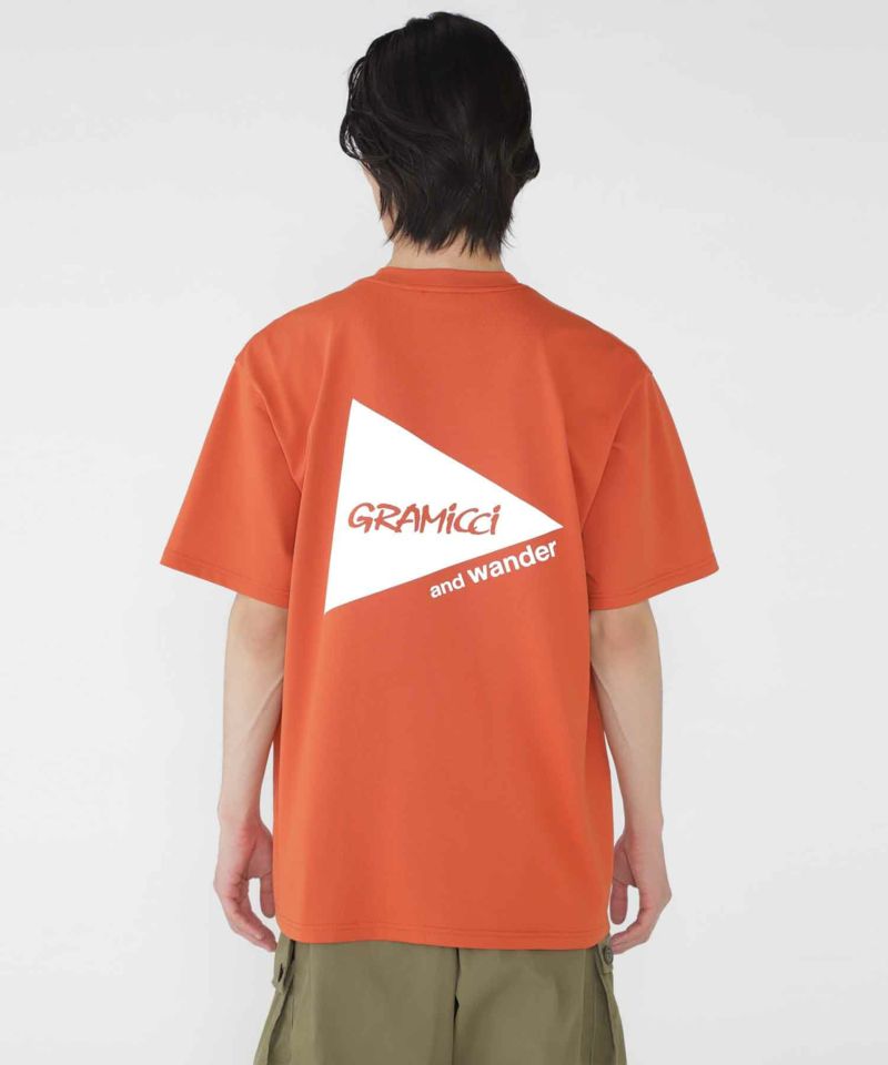 バックプリントTシャツ|【Gramicci×and wander】BACKPRINT TEE バックプリントTシャツ|【Gramicci×and wander】BACKPRINT TEE