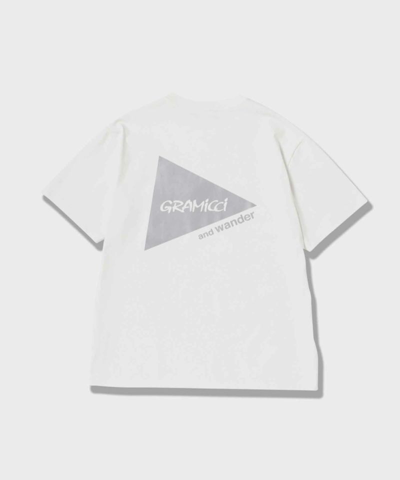 and wander Tシャツ 2サイズ セール】and wander/アンドワンダー Yu Nagaba printed T T