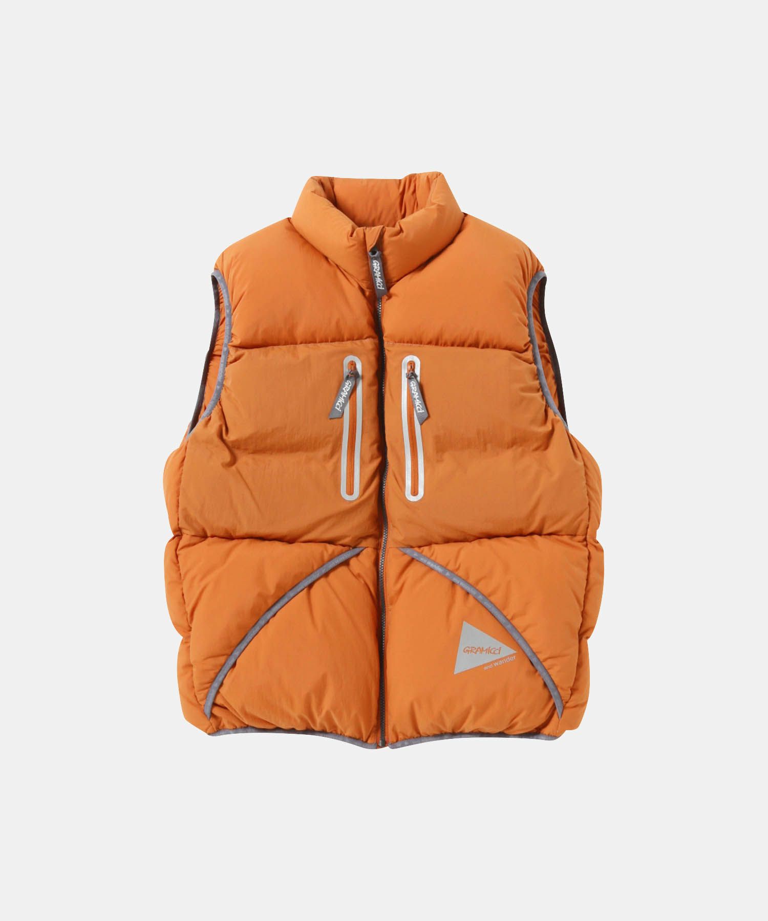 ダウンベスト｜【Gramicci×and wander】DOWN VEST｜Gramicci｜グラミチ 