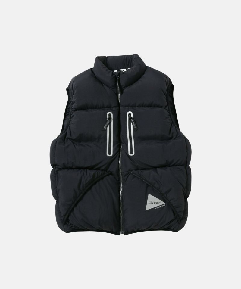 Gramicci×and wander】DOWN VEST | ダウンベスト | グラミチ 公式通販サイト Gramicci Online Store