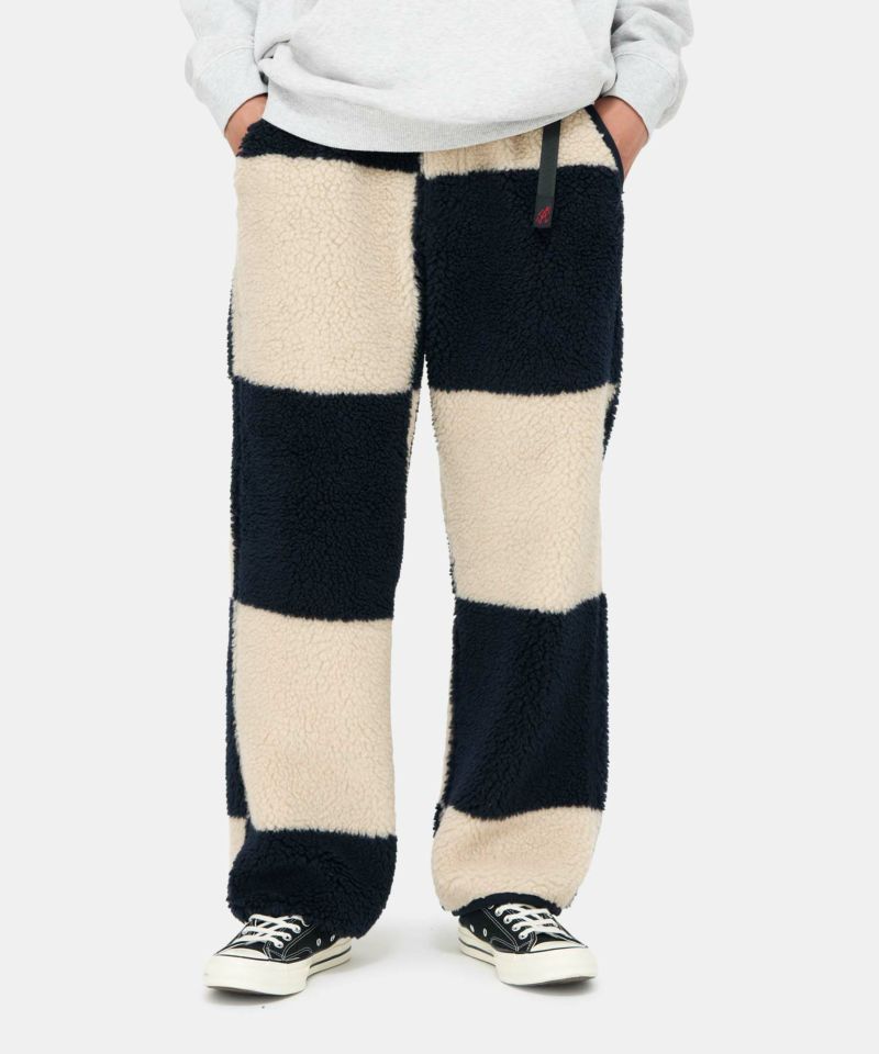 CHECKERED SHERPA PANT | チェッカード シェルパパンツ | グラミチ 公式通販サイト Gramicci Online Store