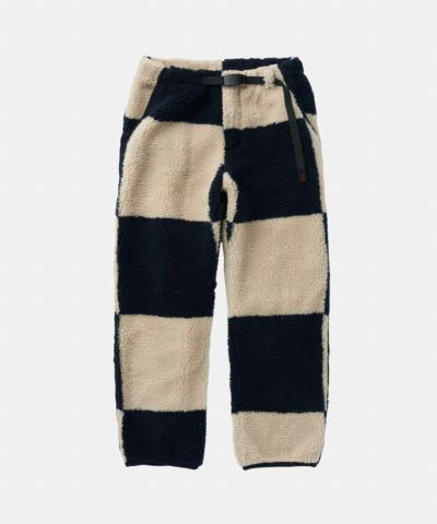 CHECKERED SHERPA PANT | チェッカード シェルパパンツ | グラミチ 公式通販サイト Gramicci Online Store