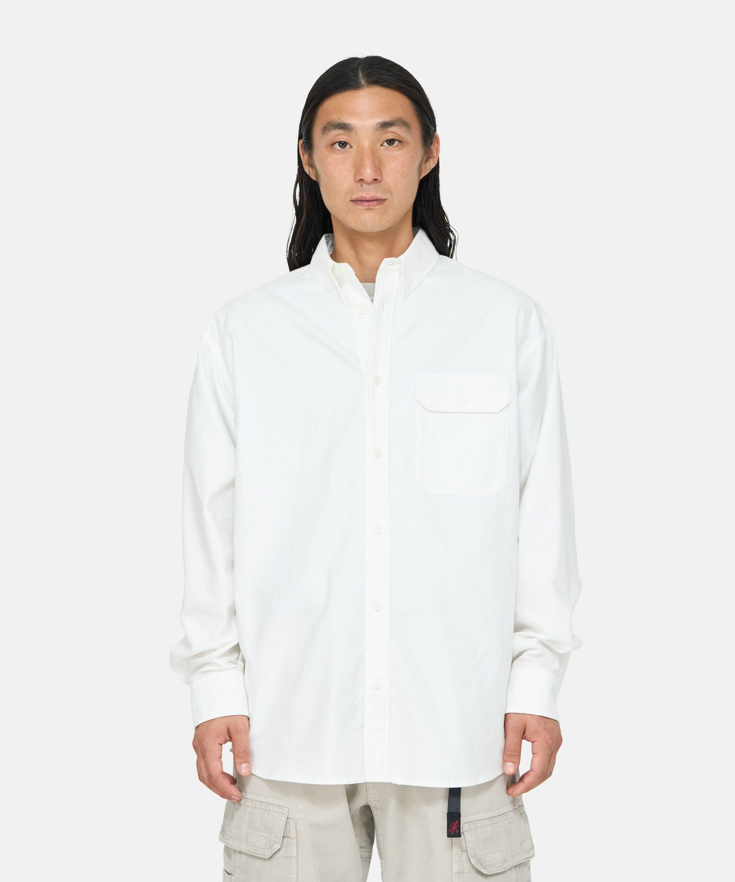 オックスフォードボタンダウンスタンスシャツ｜OXFORD BUTTON DOWN 