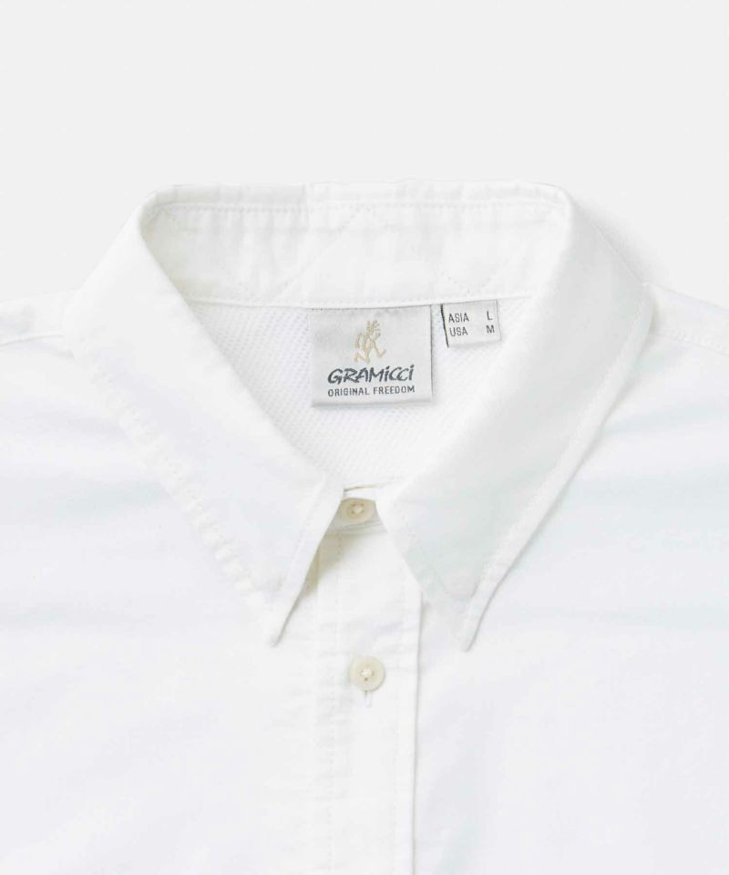 オックスフォードボタンダウンスタンスシャツ｜OXFORD BUTTON