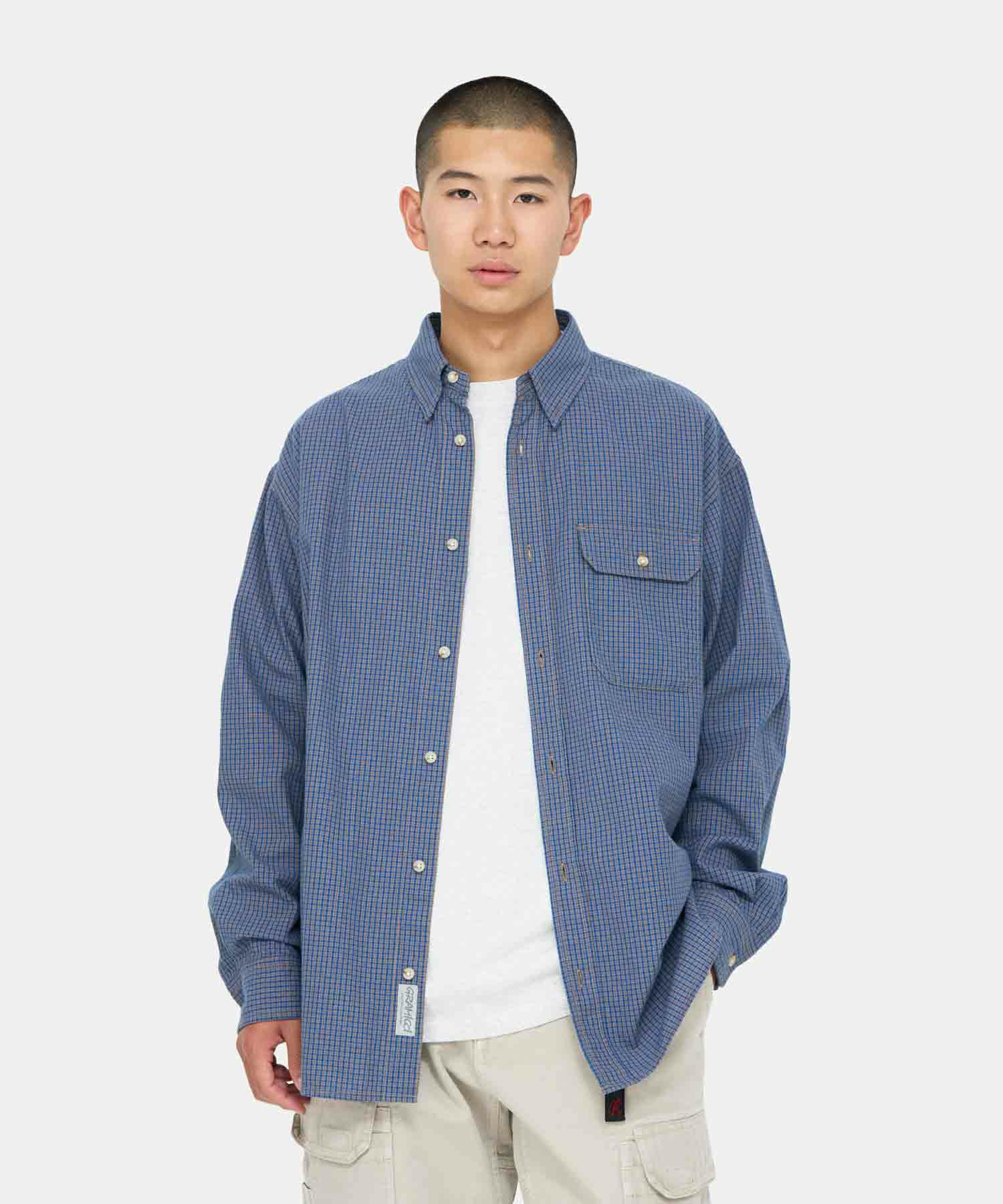 チェッカード スタンスシャツ｜CHECKERED STANCE SHIRT｜Gramicci 
