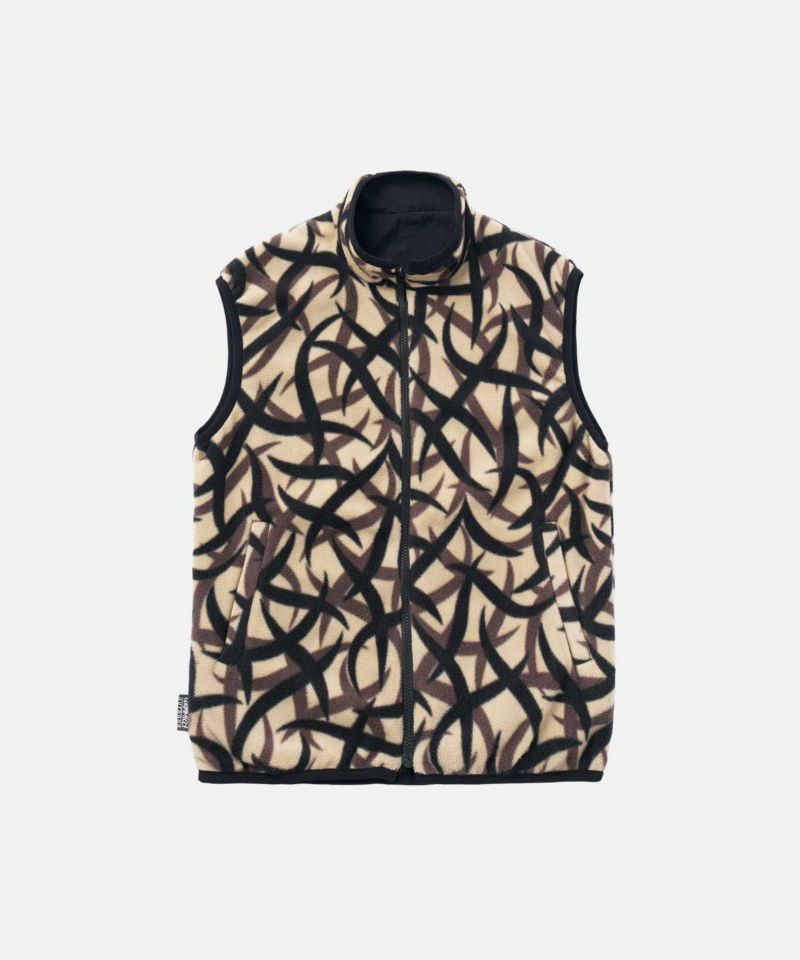 REVERSIBLE FLEECE VEST | リバーシブルフリースベスト | グラミチ 公式通販サイト Gramicci Online Store