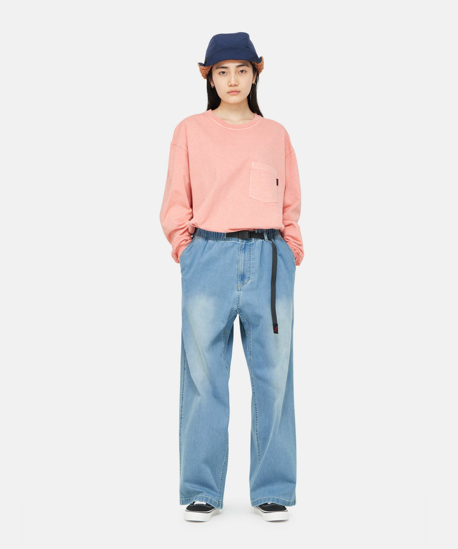ストレッチデニムワイドパンツ｜【EXCLUSIVE】STRETCH DENIM WIDEPANT 