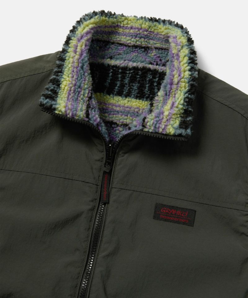 リバーシブルフリースベスト|REVERSIBLE FLEECE VEST|Gramicci リバーシブルフリースベスト|REVERSIBLE FLEECE VEST|Gramicci