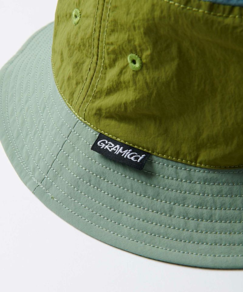 リバーシブルバケットハットカモリーフ｜REVERSIBLE BUCKET HAT