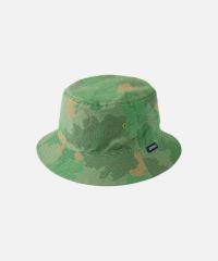 リバーシブルバケットハットカモリーフ｜REVERSIBLE BUCKET HAT