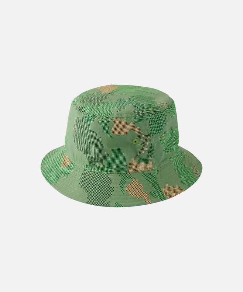 リバーシブルバケットハットカモリーフ｜REVERSIBLE BUCKET HAT