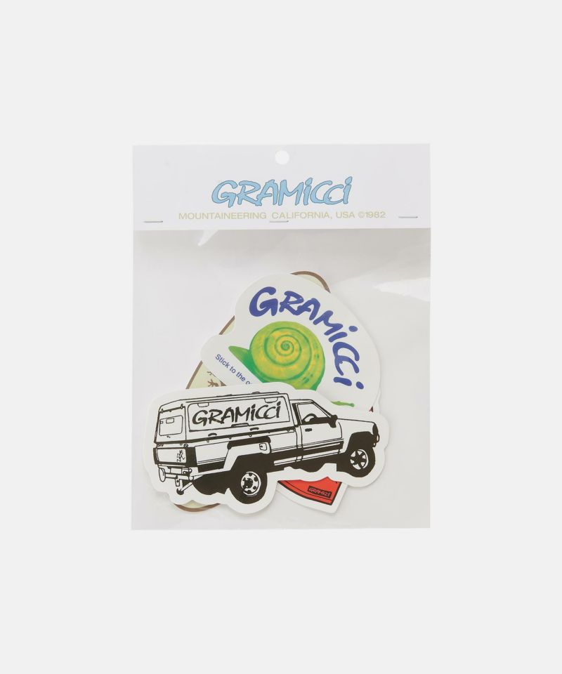 グラミチアソートステッカーバッグ｜GRAMICCI ASSORTED STICKER