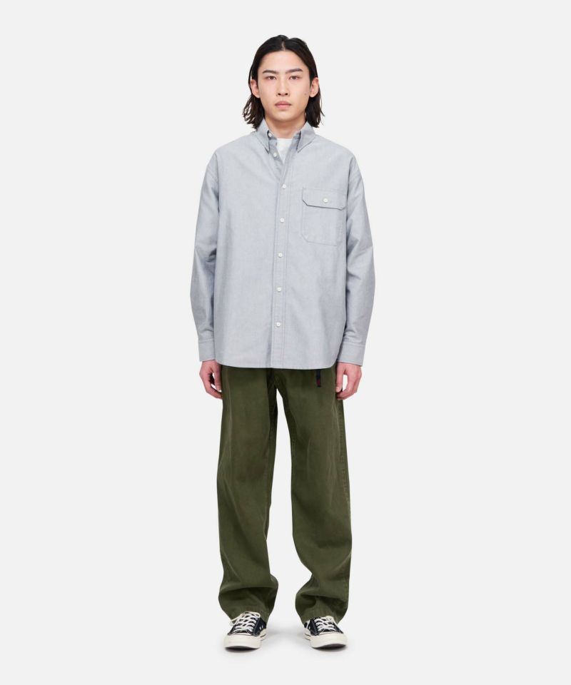 美品GRAMICCIグラミチCHECKERD RAYON SHIRT Gramicci Checkered Rayon Shirt