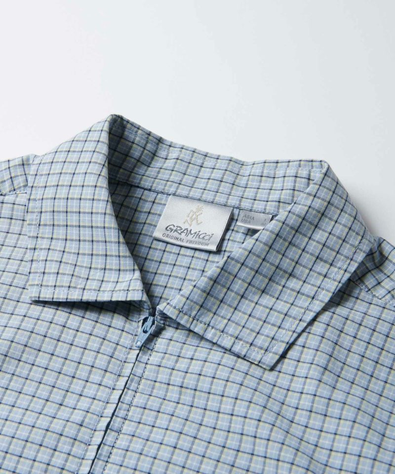 ジップアップウェーブシャツ｜ZIP UP WAVE SHIRT｜Gramicci