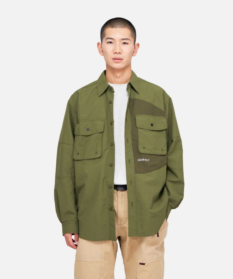 ナイロンブレントウッドシャツ｜NYLON BRENTWOOD SHIRT